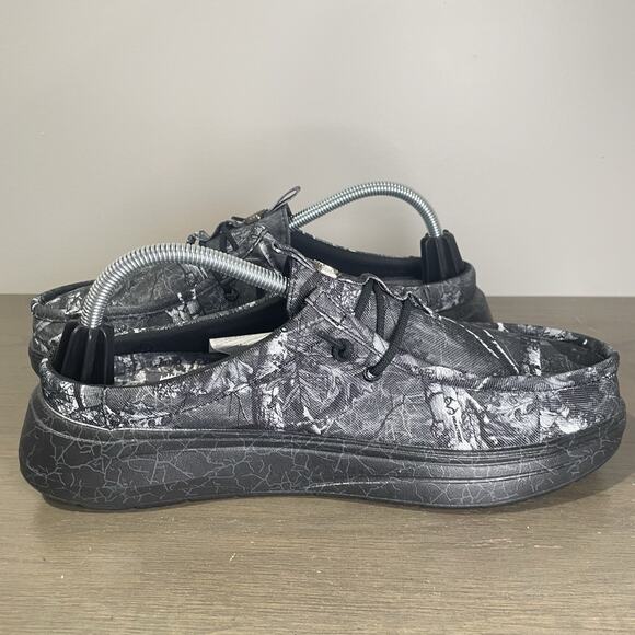 Jelly Roll Hey Dude Mens Size 9 Slides NEW Realtree Edge Wally Black Camo Shoes main image 10